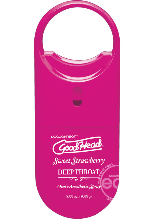 Goodhead Deep Throat To Go Strawberry