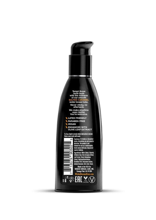 Wicked Aqua Salted Caramel Lube 2oz