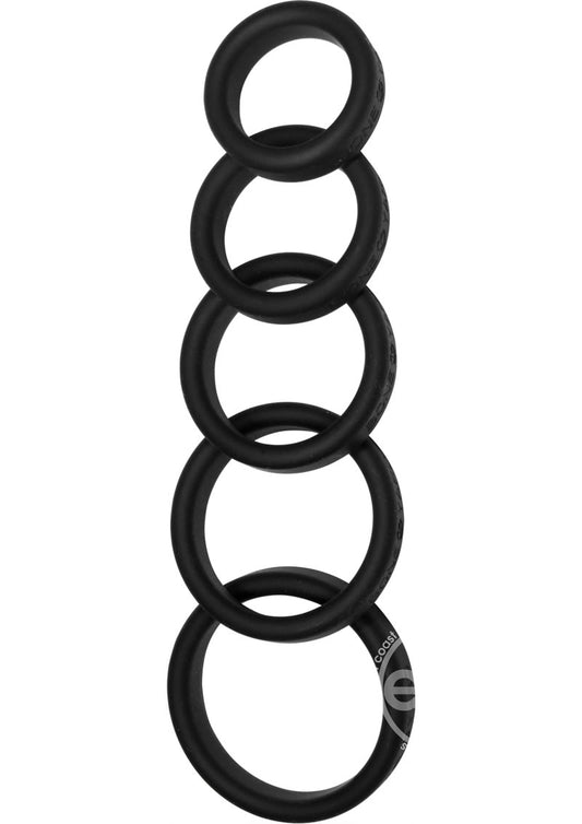 Bone yard silicone 5pc black