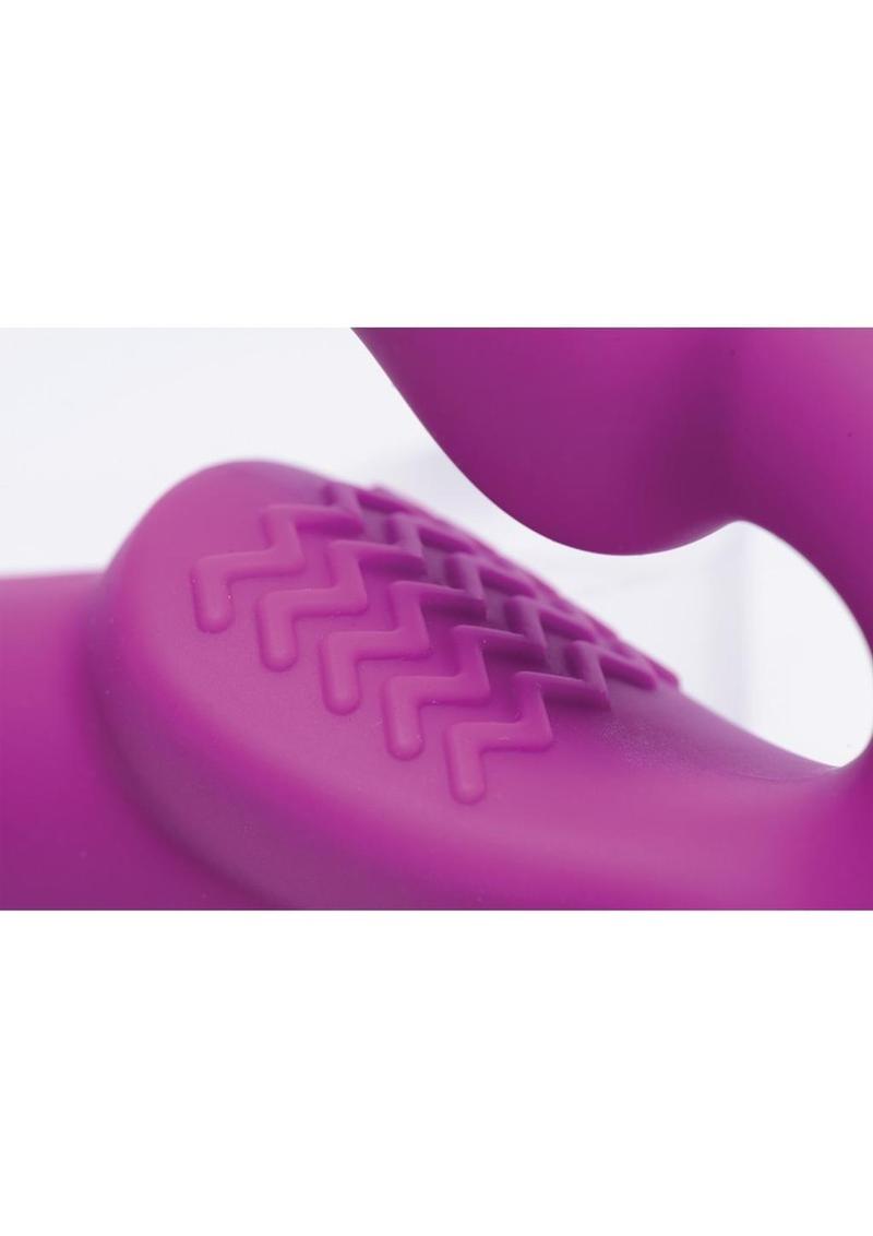 Strap U Vibe Strapless Silic Dildo Pink