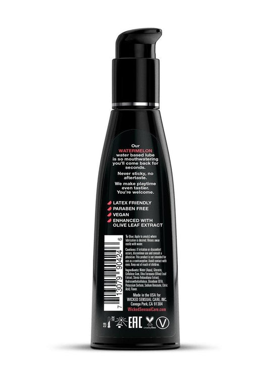Wicked Aqua Watermelon Lube 4oz