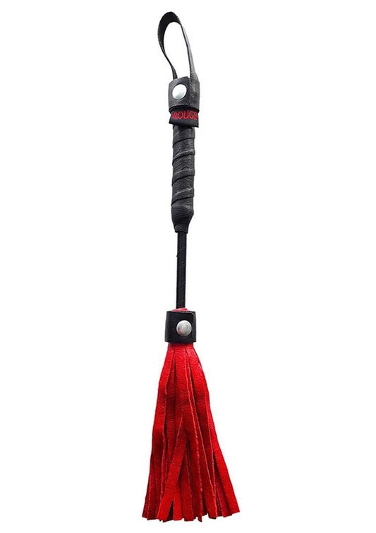 Rouge leather mini flogger Rd