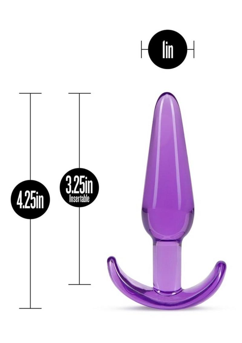 B Yours Slim Anal Plug Purple
