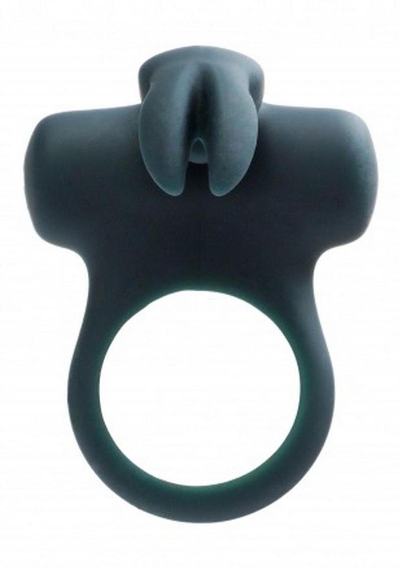 Frisky Bunny Recharge Vibe Ring Black