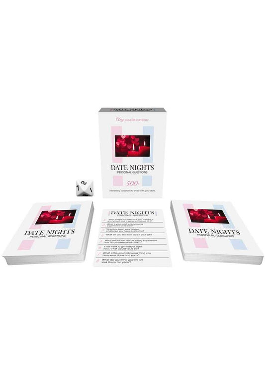 Date Nights Questions Dice Game