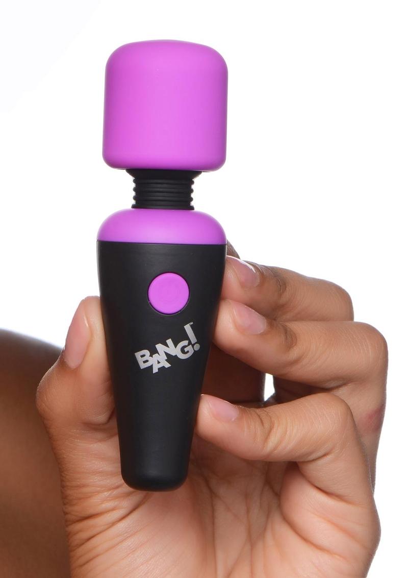 Bang 10x Vibe Mini Silicone Wand Purple