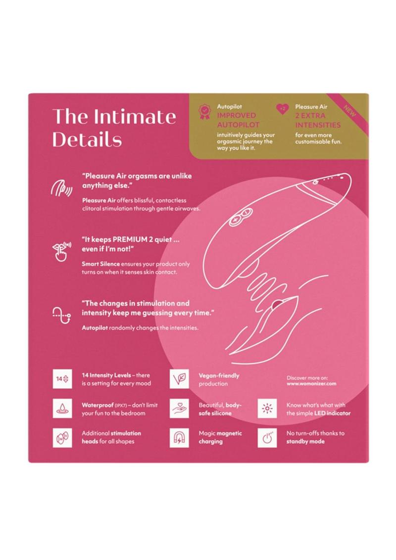 Womanizer Premium 2 Raspberry