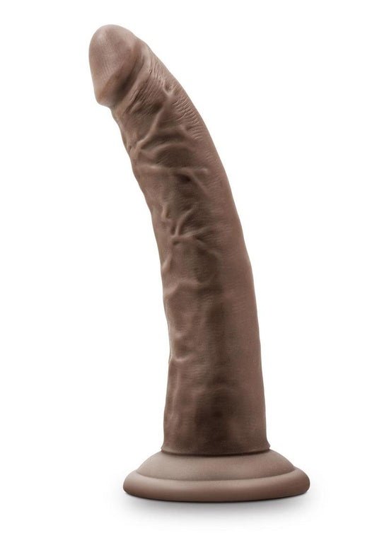 Dr Skin Glide Dildo 7.5" Chocolate