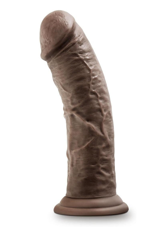 Dr Skin Glide Dildo 8" Chocolate