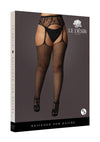 Le désir fishnet lace garter belt