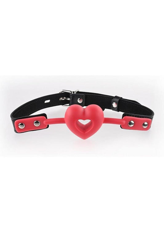 S&m Amor Ball Gag Red/black