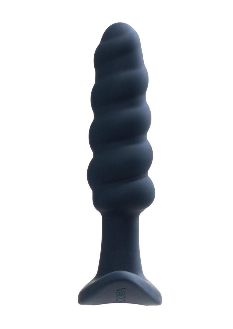 Twist Recharge Anal Plug Black