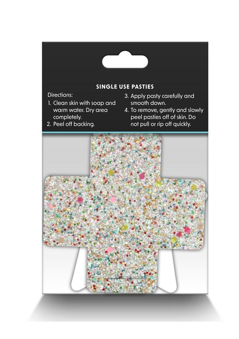 Prety Pasties Star N Cross Gitd