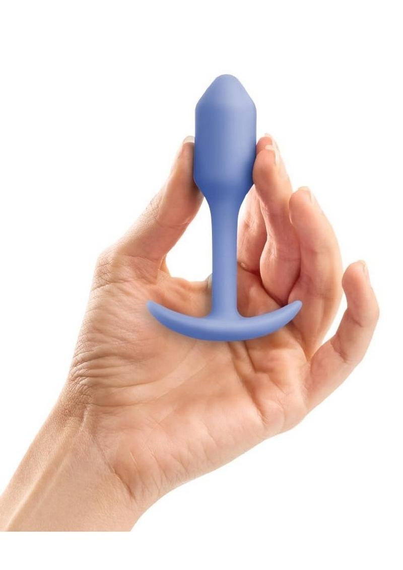 B-Vibe Snug Plug 1 in Violet