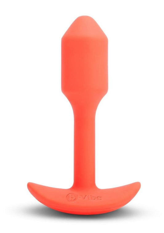 B-vibe Vibrate Snug Plug Sm Orange
