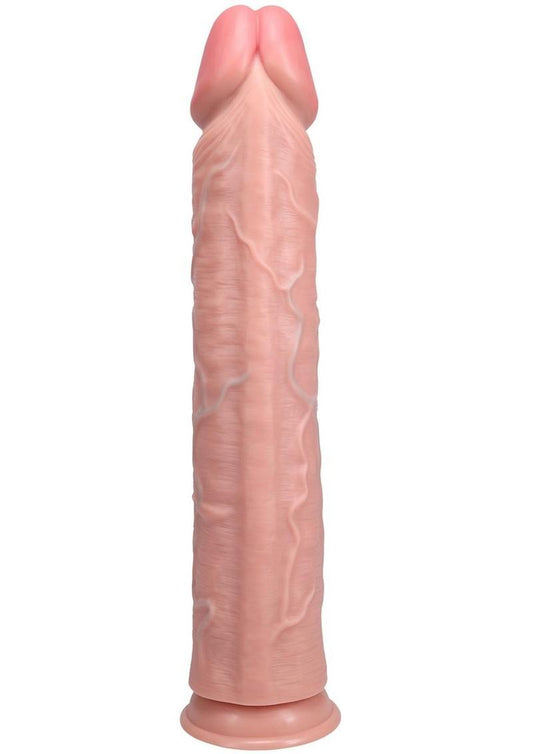 Realrock Xl Straight 15" Flesh