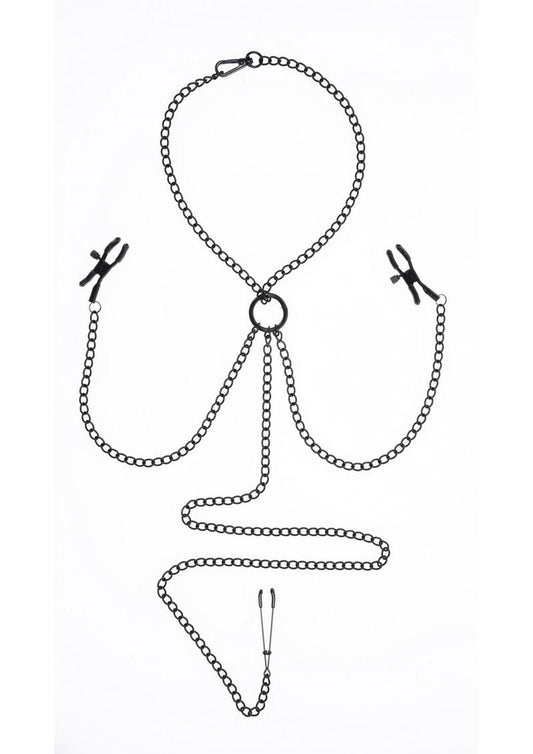 Saffron Nipple To Clit Set