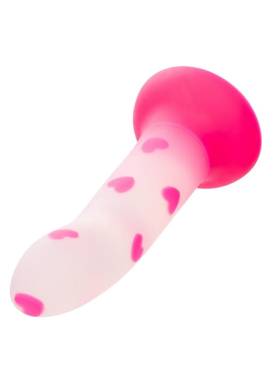 Glow Stick Heart Dildo Pink