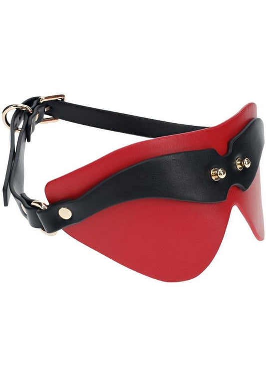 Ouch Milan Coll Blindfold Blk/red