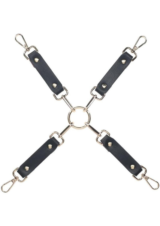 Ouch Milan Coll Hogtie Conn Blk/red