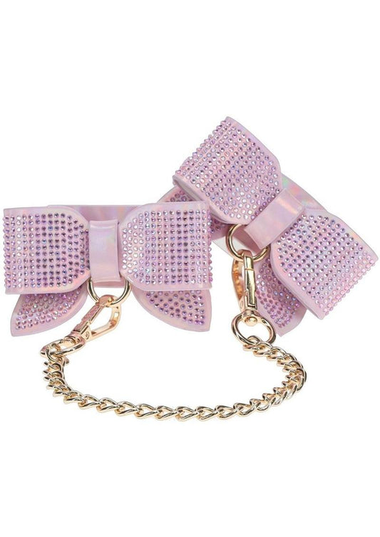 Paris pink handcuffs