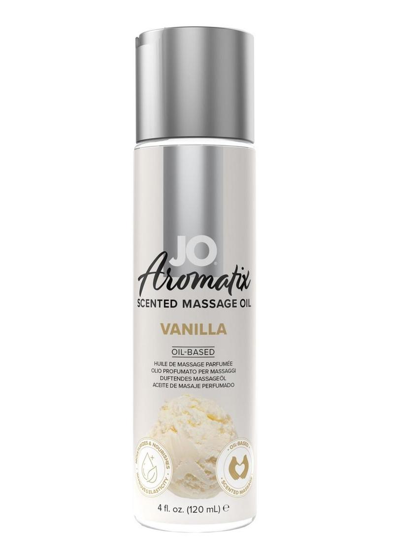 Jo Aromatix Massage Oil Vanilla 4oz