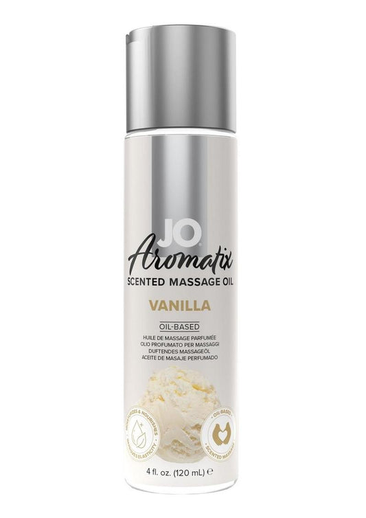 Jo Aromatix Massage Oil Vanilla 4oz