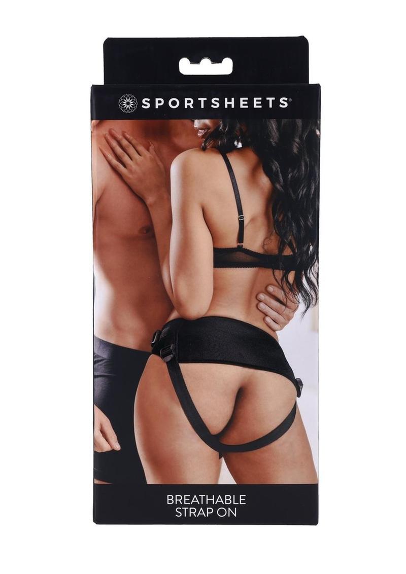 Breathable Strap On Black