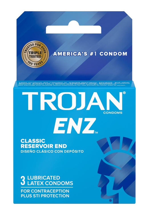 Trojan Enz Lubricated 3's