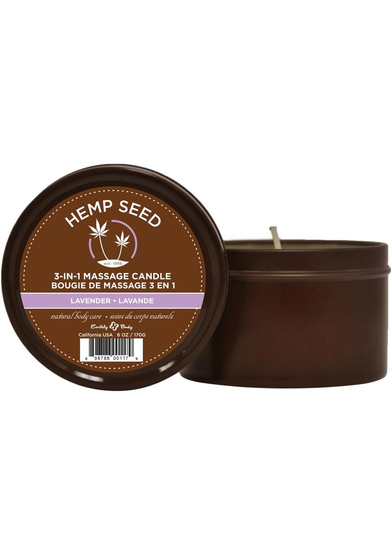 Hemp Seed Lavender Candle