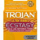 Trojan Ecstasy Utlra Ribbed 3's