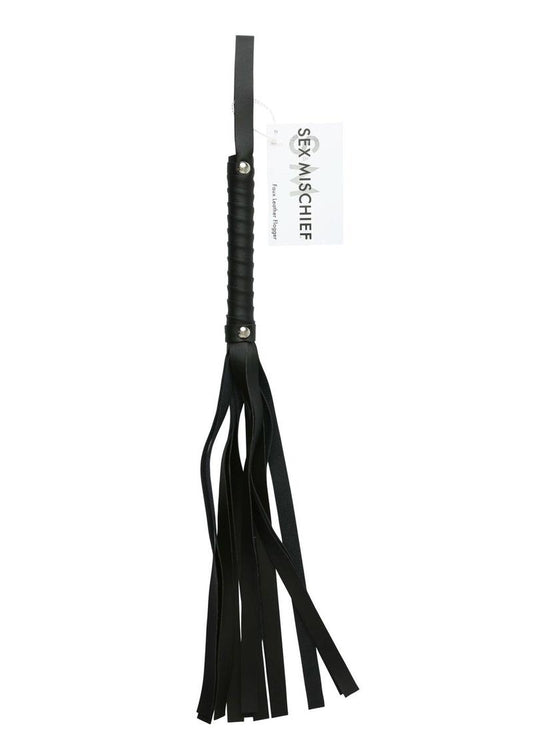 Sex & Mischief Faux Leather Flogger
