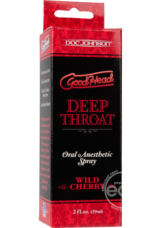 Goodhead Deep Throat Spray Wild Cherry