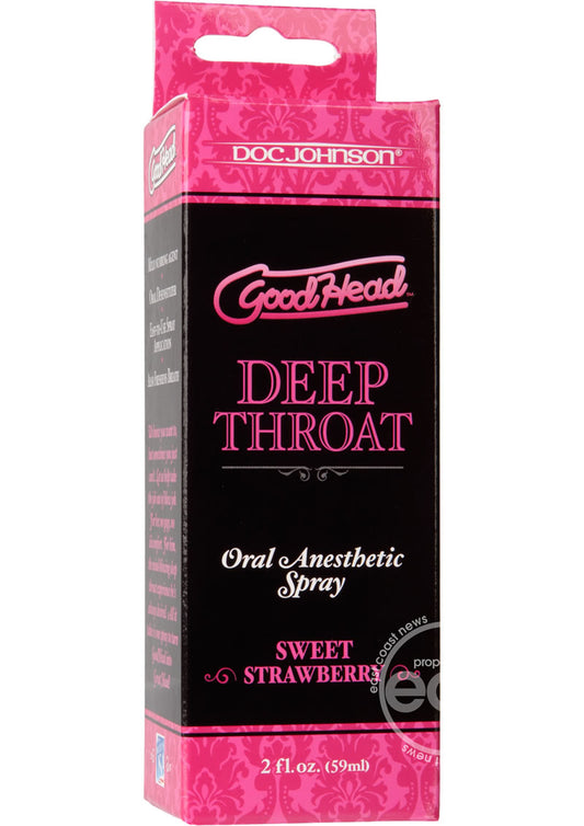 Goodhead Throat Spray Strawberry 2oz