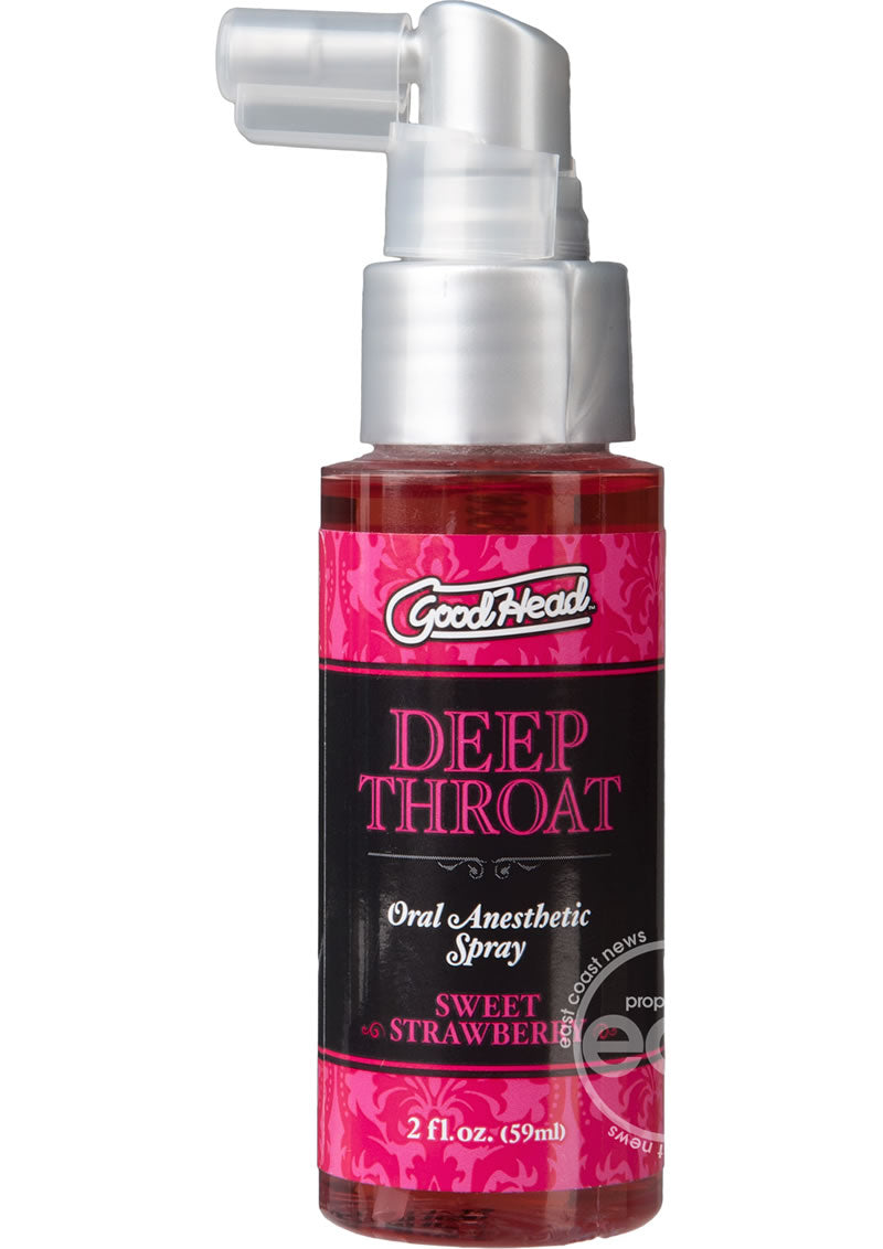 Goodhead Throat Spray Strawberry 2oz