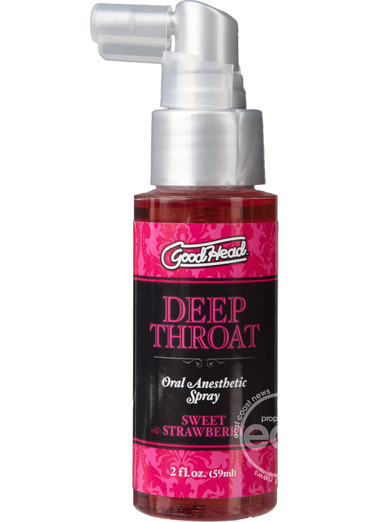 Goodhead Throat Spray Strawberry 2oz