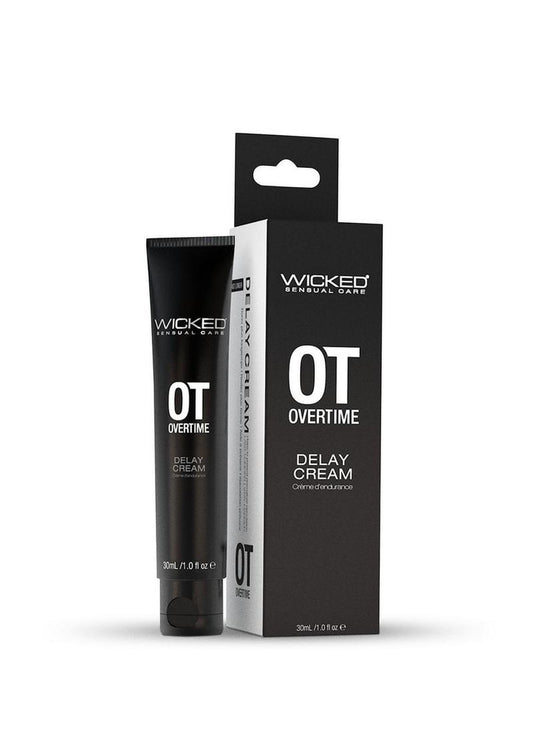 Wicked Overtime Delay Cream For Men 1oz