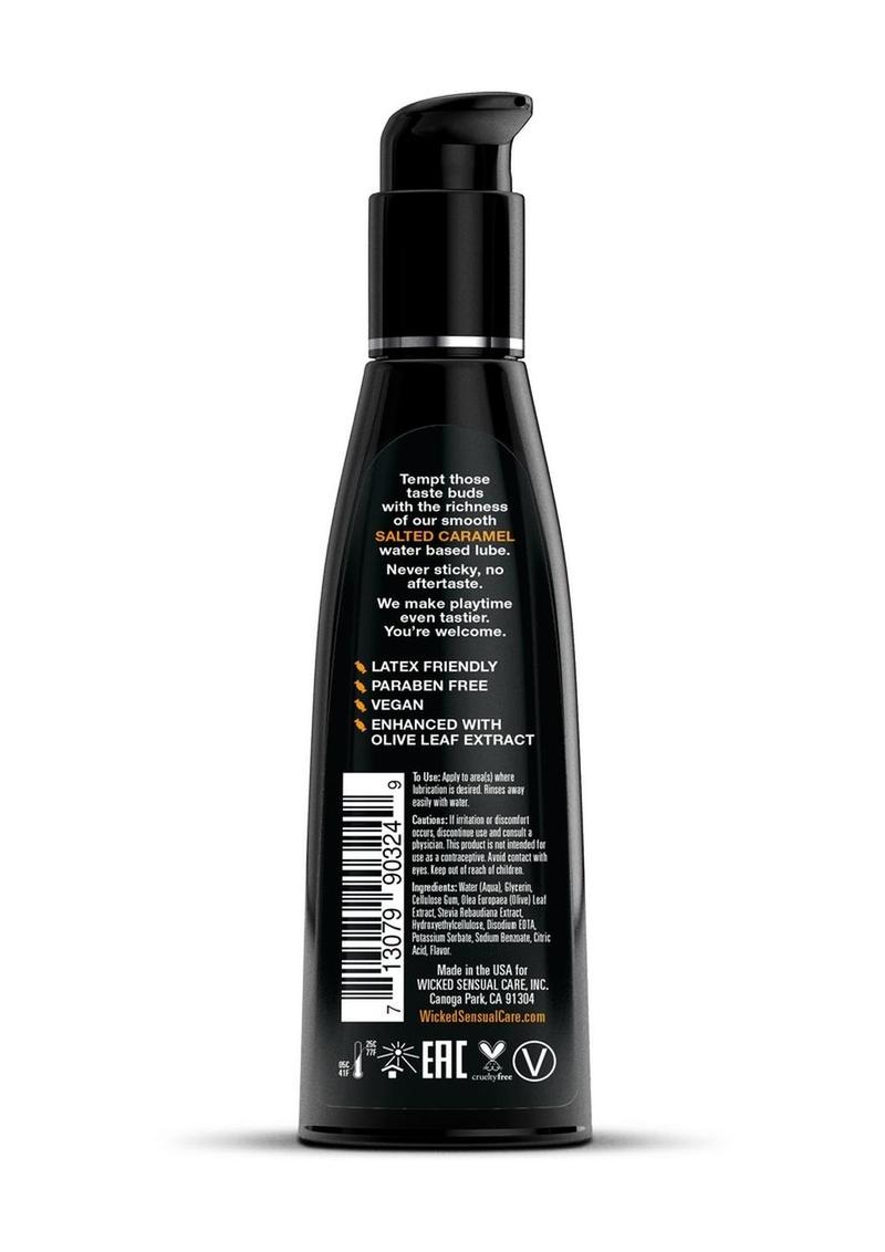 Wicked Aqua Salted Caramel Lube 4oz