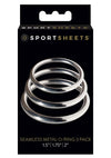 Sportsheets Metal Ring 3 Pack