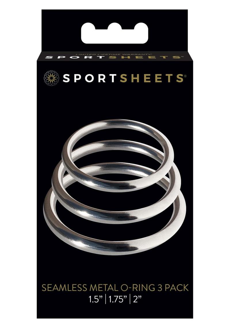 Sportsheets Metal Ring 3 Pack