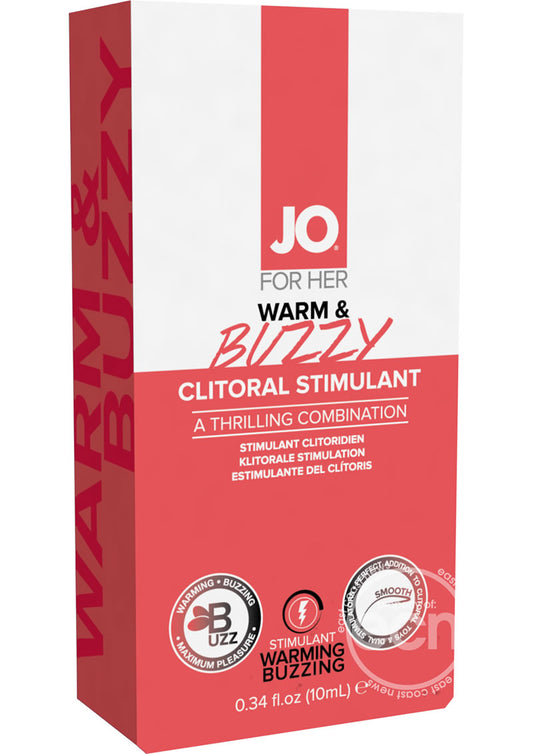 Warm & Buzzy Clitoral Cream 10ml