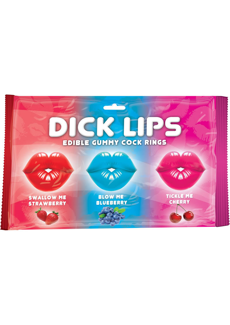 Dick Lips Gummy Cock Rings 3's