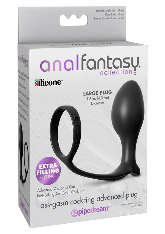 Afc Ass Gasm Cock Ring Advanced Plug