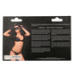 Ouch Soft Eyemask Black