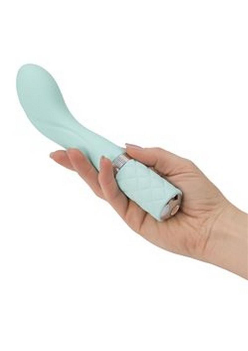Pillow Talk Sassy Gspot Massager Teal