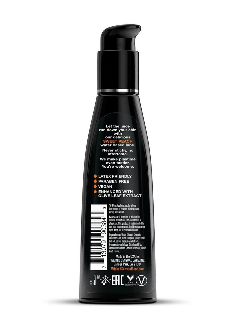 Wicked Aqua Sweet Peach Lube 4oz