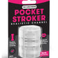 Zolo Girlfriend Pocket Stroker Clear