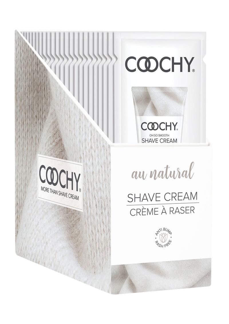 Coochy Shave Au Natural Foils 24/disp