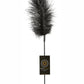 Ostrich Feather Black Tickler
