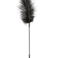 Ostrich Feather Black Tickler